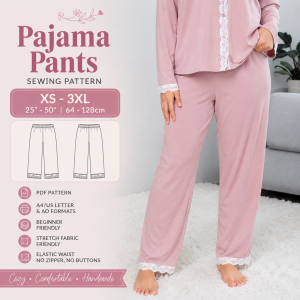 pajama pant sewing pattern