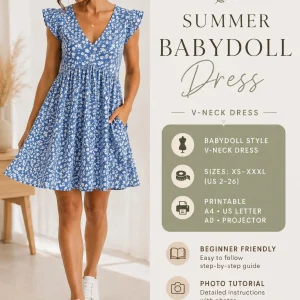 summer dress sewing pattern