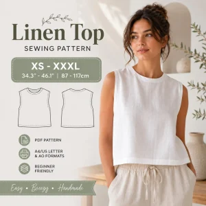 Linen top sewing pattern