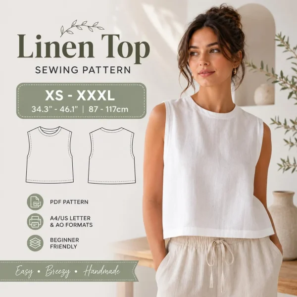 Linen top sewing pattern